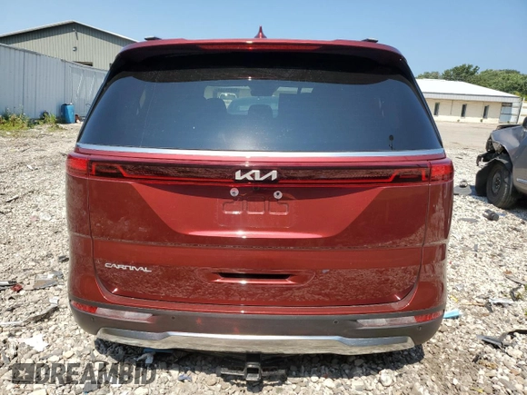 2024 Kia Carnival SX with VIN KNDNE5H34R6432264, listed as a Copart auction lot 68888334 with 4,093 mi miles and Salvage Title. Bid and sale history available at carsss.com. Image 6.