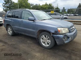 2006 Toyota Highlander Hybrid with VIN JTEEW21A760012240, listed as a Copart auction lot 66479024 with 221,033 mi miles and Salvage Title. Bid and sale history available at carsss.com. Image 4.