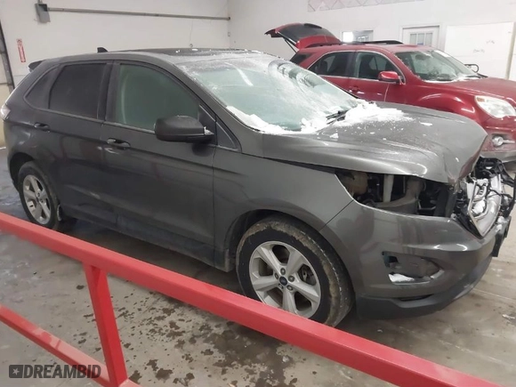 2017 Ford Edge SE with VIN 2FMPK4G93HBC01708, listed as a IAAI auction lot 41597629 with 156,194 mi miles. Bid and sale history available at carsss.com. Image 1.
