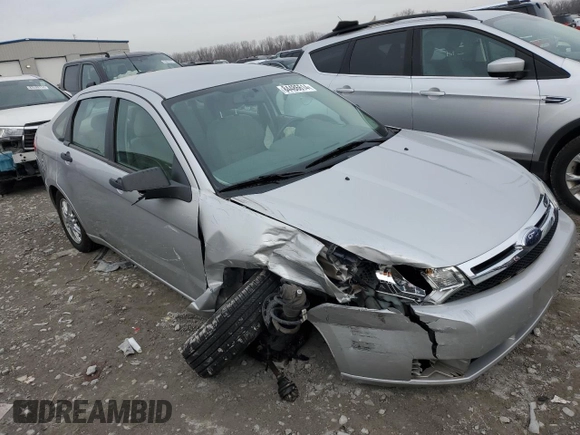 2009 Ford Focus SE with VIN 1FAHP35N89W133867, listed as a Copart auction lot 84486614 with 52,005 mi miles and Salvage Title. Bid and sale history available at carsss.com. Image 4.