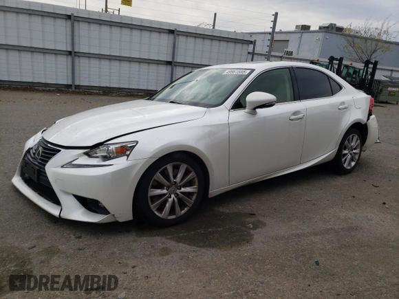 2016 Lexus IS 200t with VIN JTHBA1D26G5033815, listed as a Copart auction lot 49961555 with 95,304 mi miles and Salvage Title. Bid and sale history available at DreamBid. Image 1.