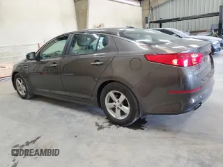 2015 Kia Optima LX with VIN 5XXGM4A76FG398425, listed as a Copart auction lot 62223455 with 136,399 mi miles and Salvage title. Bid and sale history available at DreamBid. Image 2.