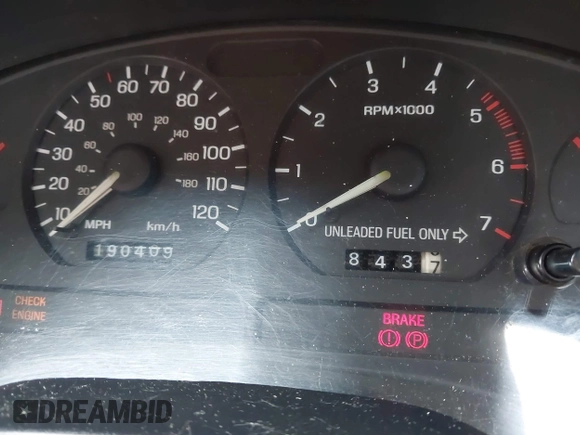 1995 Ford Mustang with VIN 1FALP4040SF177561, listed as a IAAI auction lot 42496075 with 190,409 mi miles and . Bid and sale history available at DreamBid. Image 7.