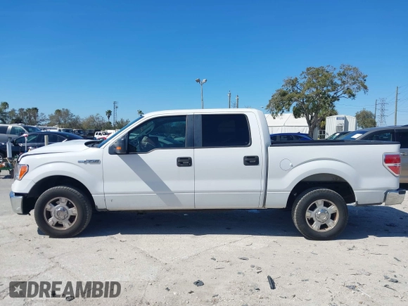 2012 Ford F-150 XL with VIN 1FTEW1CM2CFC06897, listed as a IAAI auction lot 41641309 with 123,853 mi miles. Bid and sale history available at carsss.com. Image 14.