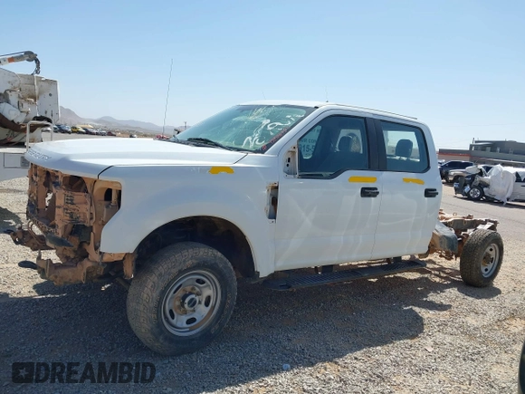 2019 Ford Super Duty F-250 SRW XL with VIN 1FD7W2B61KEF57849, listed as a IAAI auction lot 42026983 with 1 mi miles. Bid and sale history available at carsss.com. Image 14.