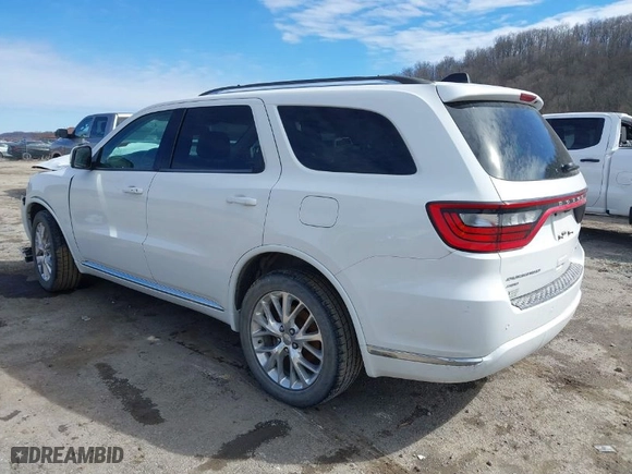 2016 Dodge Durango Limited with VIN 1C4RDJDG0GC475570, listed as a IAAI auction lot 41611998 with 90,000 mi miles. Bid and sale history available at carsss.com. Image 3.