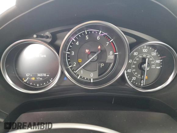 2018 Mazda MX-5 Miata Grand Touring with VIN JM1NDAM78J0203954, listed as a Copart auction lot 51148095 with 36,978 mi miles and Salvage title. Bid and sale history available at DreamBid. Image 9.