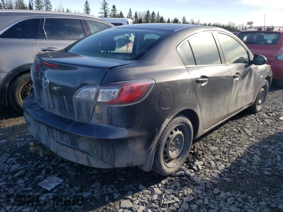 2010 Mazda 3 i SV with VIN JM1BL1SF3A1118076, listed as a Copart auction lot 49070435 with 191,938 mi miles and Salvage Title. Bid and sale history available at DreamBid. Image 3.