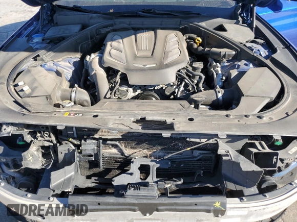 2020 Genesis G80 3.3T Sport with VIN KMTFN4JB3LU334637, listed as a Copart auction lot 84690494 with 111,403 mi miles and Salvage Title. Bid and sale history available at carsss.com. Image 11.