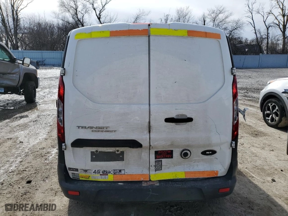 2014 Ford Transit Connect XL with VIN NM0LS7E77E1170649, listed as a Copart auction lot 47257565 with 150,269 mi miles and Non Repairable. Bid and sale history available at carsss.com. Image 6.