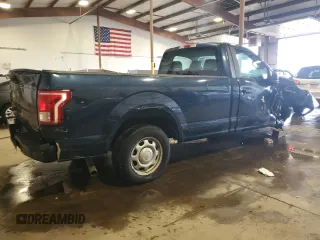2016 Ford F-150 XL with VIN 1FTMF1C80GKD69365, listed as a Copart auction lot 64180135 with 112,667 mi miles and Salvage title. Bid and sale history available at DreamBid. Image 3.