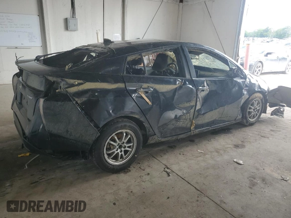 2016 Toyota Prius Two z VIN JTDKBRFU4G3515948, wystawiony jako Copart lot #58706655 z przebiegiem Nie podano mil oraz Nie do naprawy • Non repairable. Historia ofert i sprzedaży dostępna na DreamBid. Obrazek 3.