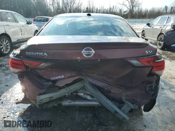 2020 Nissan Sentra SV z VIN 3N1AB8CV4LY255798, wystawiony jako Copart lot #46508865 z przebiegiem 26 559 mil mil oraz Nie do naprawy • Non repairable. Historia ofert i sprzedaży dostępna na DreamBid. Obrazek 6.