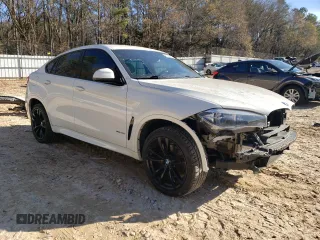 2017 BMW X6 xDrive35i with VIN 5UXKU2C33H0U28542, listed as a Copart auction lot 80585473 with 93,460 mi miles. Bid and sale history available at carsss.com. Image 4.