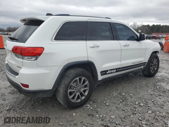 2014 Jeep Grand Cherokee Limited with VIN 1C4RJEBG5EC573283, listed as a Copart auction lot 48155395 with 141,645 mi miles and Salvage Title. Bid and sale history available at carsss.com. Image 3.
