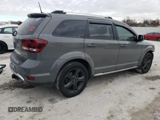 2019 Dodge Journey Crossroad with VIN 3C4PDCGB6KT798800, listed as a Copart auction lot 84019344 with 90,638 mi miles and Salvage Title. Bid and sale history available at DreamBid. Image 3.