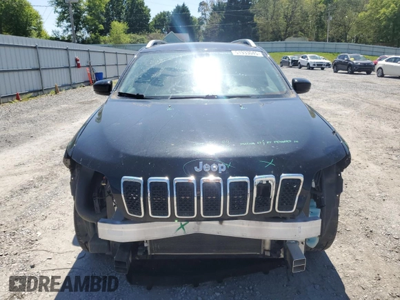 2019 Jeep Cherokee Altitude with VIN 1C4PJMLX0KD271132, listed as a Copart auction lot 51933045 with 124,878 mi miles and Salvage title. Bid and sale history available at DreamBid. Image 5.