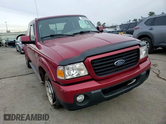 2009 Ford Ranger XLT with VIN 1FTYR44E89PA04193, listed as a Copart auction lot 43922605 with 75,675 mi miles and Salvage Title. Bid and sale history available at carsss.com. Image 11.
