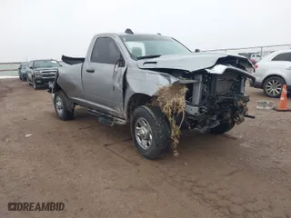 2024 Ram 2500 Tradesman with VIN 3C6MR5AJ9RG286927, listed as a IAAI auction lot 41427436 with 12,868 mi miles. Bid and sale history available at carsss.com. Image 1.