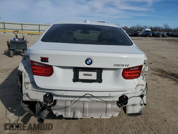 2015 BMW 3 Series 320i with VIN WBA3B1G50FNT04596, listed as a Copart auction lot 46465935 with 94,768 mi miles and Salvage title. Bid and sale history available at DreamBid. Image 6.