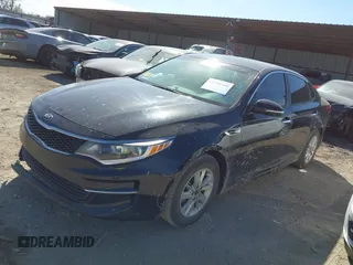 2018 Kia Optima LX with VIN 5XXGT4L36JG179342, listed as a IAAI auction lot 41794368 with 120,649 mi miles. Bid and sale history available at carsss.com. Image 18.