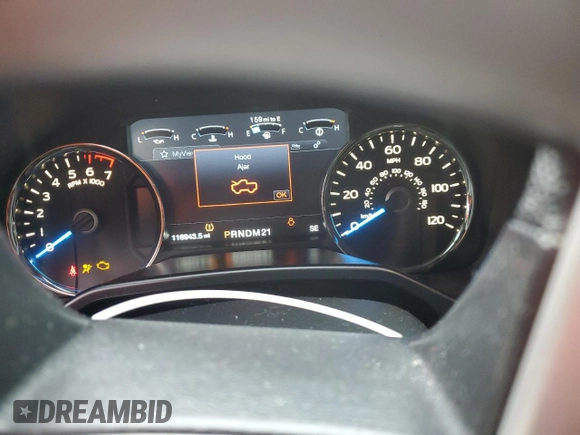 2015 Ford F-150 XLT with VIN 1FTEW1EG1FFC72157, listed as a Copart auction lot 56288304 with 116,943 mi miles and Salvage Title. Bid and sale history available at carsss.com. Image 9.