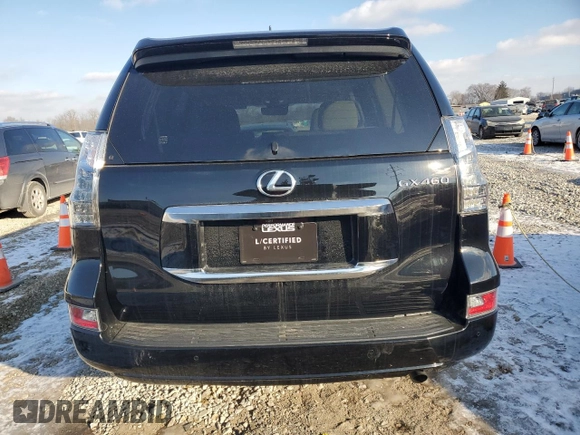 2023 Lexus GX with VIN JTJAM7BX2P5370792, listed as a Copart auction lot 88740935 with 10,725 mi miles and Salvage Title. Bid and sale history available at carsss.com. Image 6.