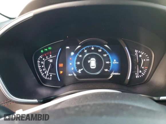2020 Hyundai Santa Fe SEL with VIN 5NMS3CAA6LH162292, listed as a Copart auction lot 72215802 with 39,803 mi miles and . Bid and sale history available at DreamBid. Image 9.
