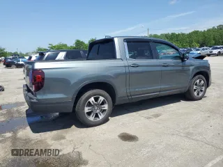 2019 Honda Ridgeline RTL z VIN 5FPYK3F51KB026815, wystawiony jako Copart lot #57306165 z przebiegiem 47 405 mil mil oraz Szkoda całkowita • Salvage title. Historia ofert i sprzedaży dostępna na DreamBid. Obrazek 3.