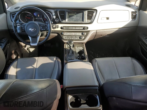 2016 Kia Sedona SX-L with VIN KNDME5C16G6186185, listed as a Copart auction lot 42449365 with 134,760 mi miles and Clean Title. Bid and sale history available at carsss.com. Image 8.
