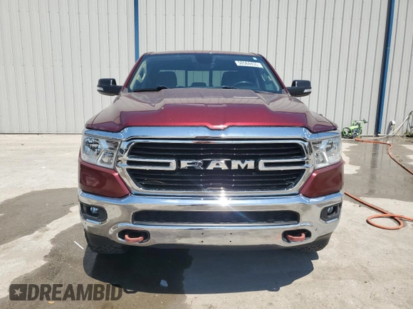 2020 Ram 1500 Big Horn with VIN 1C6RREBT7LN250920, listed as a Copart auction lot 50584455 with 69,109 mi miles and Salvage Title. Bid and sale history available at carsss.com. Image 5.