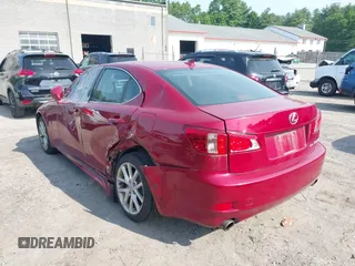 2013 Lexus IS 250 with VIN JTHCF5C28D5063750, listed as a IAAI auction lot 42464900 with 154,835 mi miles and . Bid and sale history available at DreamBid. Image 14.
