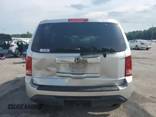 2012 Honda Pilot LX with VIN 5FNYF3H28CB005705, listed as a Copart auction lot 60687955 with 212,315 mi miles and Salvage title. Bid and sale history available at DreamBid. Image 6.