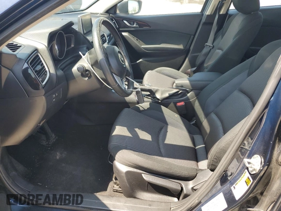 2016 Mazda 3 i Touring with VIN JM1BM1W72G1345350, listed as a Copart auction lot 53570255 with 167,527 mi miles and Salvage Title. Bid and sale history available at DreamBid. Image 7.