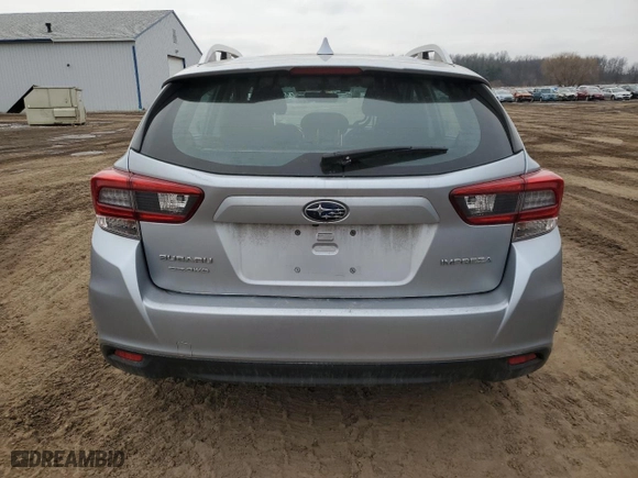 2020 Subaru Impreza Premium with VIN 4S3GTAV64L3735527, listed as a Copart auction lot 45195835 with 0 mi miles and Salvage Title. Bid and sale history available at carsss.com. Image 6.