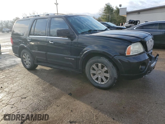 2004 Lincoln Navigator Luxury with VIN 5LMFU28R24LJ15449, listed as a Copart auction lot 44177095 with 269,923 mi miles and Salvage title. Bid and sale history available at DreamBid. Image 4.