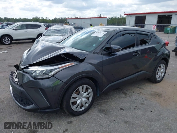 2021 Toyota C-HR LE with VIN NMTKHMBX0MR135693, listed as a IAAI auction lot 42071766 with 73,407 mi miles and . Bid and sale history available at DreamBid. Image 2.