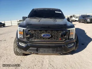2022 Ford F-150 XL with VIN 1FTFW1E52NFA81140, listed as a Copart auction lot 46375235 with 17,170 mi miles and Salvage Title. Bid and sale history available at carsss.com. Image 5.