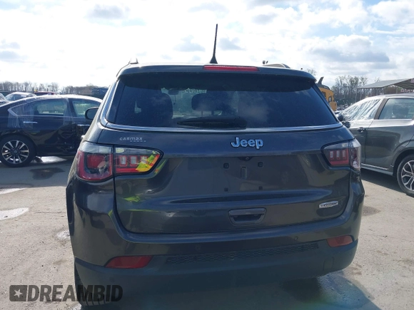 2017 Jeep Compass Latitude with VIN 3C4NJCBB4HT632758, listed as a IAAI auction lot 41849009 with 58,246 mi miles and . Bid and sale history available at DreamBid. Image 17.