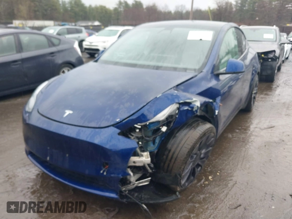 2021 Tesla Model Y Performance with VIN 5YJYGDEF5MF257262, listed as a IAAI auction lot 41721311 with 31,329 mi miles and . Bid and sale history available at DreamBid. Image 19.