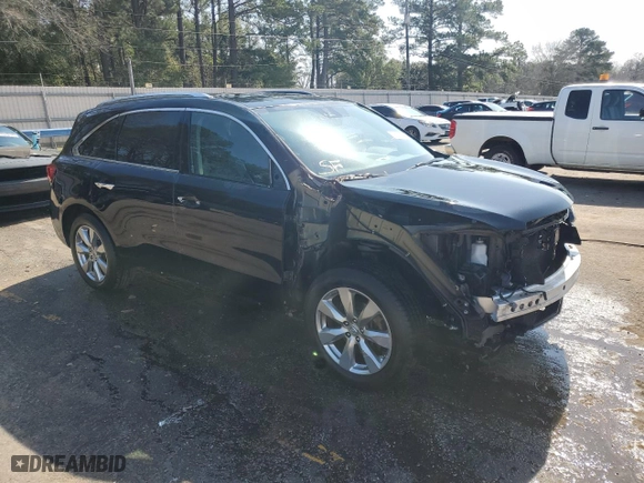 2016 Acura MDX w/Advance with VIN 5FRYD3H92GB006226, listed as a Copart auction lot 45271295 with 175,806 mi miles and Salvage Title. Bid and sale history available at carsss.com. Image 4.