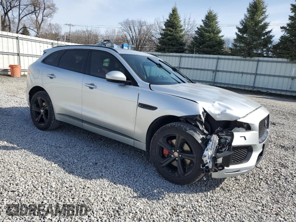 2018 Jaguar F-Pace S z VIN SADCM2FV9JA295115, wystawiony jako Copart lot #53657865 z przebiegiem 165 940 mil mil oraz Szkody całkowita. Historia ofert i sprzedaży dostępna na DreamBid. Obrazek 4.