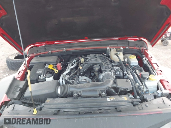 2022 Jeep Wrangler Unlimited Sport S with VIN 1C4HJXDG1NW144404, listed as a IAAI auction lot 41690330 with 48,542 mi miles and . Bid and sale history available at DreamBid. Image 10.