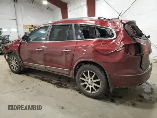 2017 Buick Enclave Leather with VIN 5GAKVBKD3HJ210489, listed as a Copart auction lot 42031285 with 91,154 mi miles and Salvage Title. Bid and sale history available at DreamBid. Image 2.