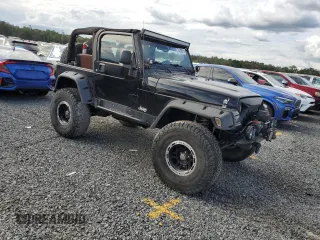2004 Jeep Wrangler Rubicon with VIN 1J4FA69S54P769356, listed as a Copart auction lot 74089914 with 0 mi miles and Salvage Title. Bid and sale history available at carsss.com. Image 4.