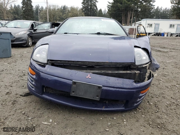 2000 Mitsubishi Eclipse GT with VIN 4A3AC54L9YE148589, listed as a Copart auction lot 42258715 with 190,346 mi miles and Salvage Title. Bid and sale history available at carsss.com. Image 5.