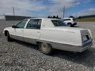 1996 Cadillac Fleetwood z VIN 1G6DW52P1TR715038, wystawiony jako Copart lot #69987194 z przebiegiem Nie podano mil oraz Szkody całkowita. Historia ofert i sprzedaży dostępna na DreamBid. Obrazek 2.