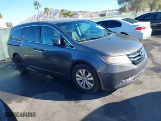 2014 Honda Odyssey EX with VIN 5FNRL5H49EB135246, listed as a IAAI auction lot 41529680 with 187,818 mi miles. Bid and sale history available at carsss.com. Image 1.