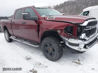 2023 Ram 2500 Tradesman with VIN 3C6UR5CJ6PG591487, listed as a IAAI auction lot 41333603 with 7,817 mi miles. Bid and sale history available at carsss.com. Image 1.