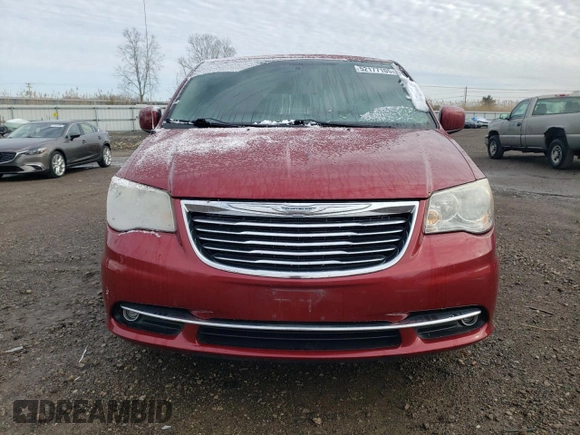 2012 Chrysler Town & Country Touring with VIN 2C4RC1BG3CR348836, listed as a Copart auction lot 52177105 with 184,059 mi miles and Salvage Title. Bid and sale history available at carsss.com. Image 5.
